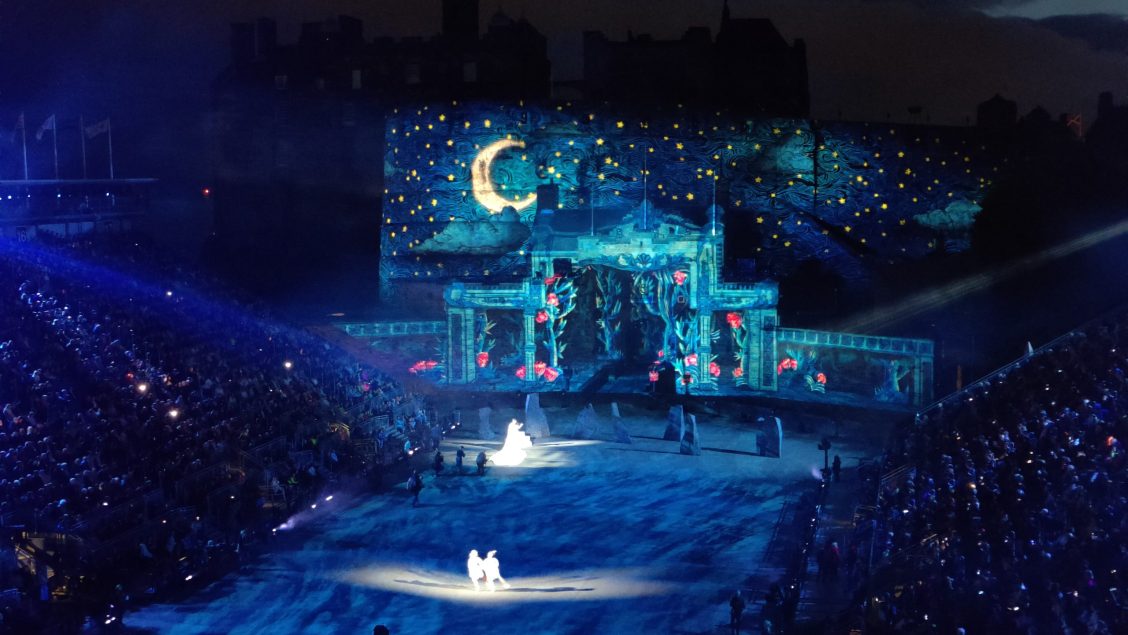 Edinburgh Military Tattoo 2023 Creative Technology projection