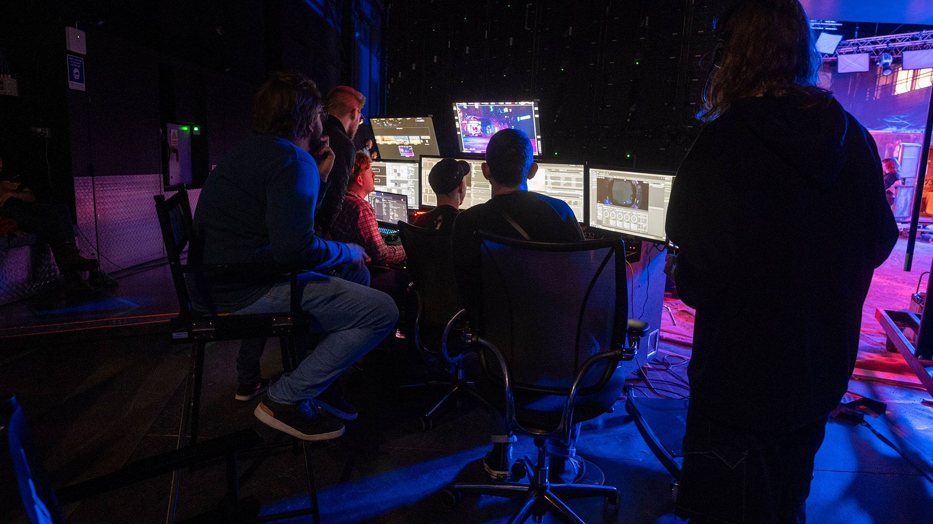 The Chemical Brothers Live Again music video ARRI Stage London