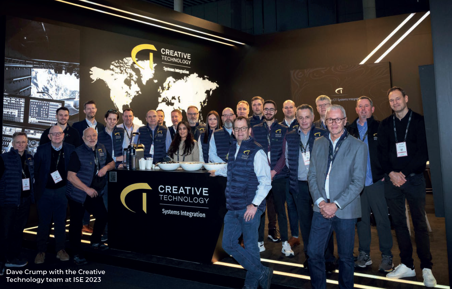 Dave Crump at ISE 2023